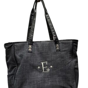 Elegant Black Tote Bag